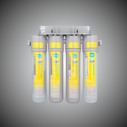 Bluefilters - UPS4/A 鋅盆底 - 四濾芯特強級濾水器 (適合二十年以上屋苑使用)