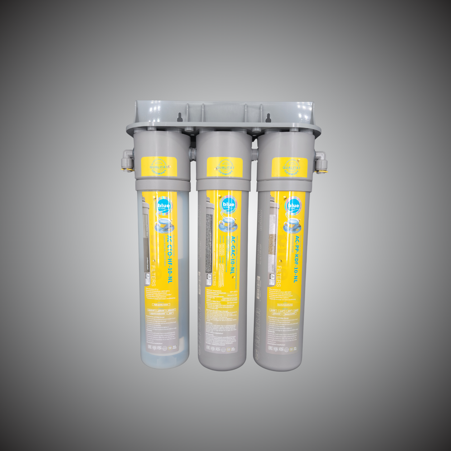 Bluefilters - UPS3/A 鋅盆底 -三濾芯超級濾水器 (適合一般屋苑使用)