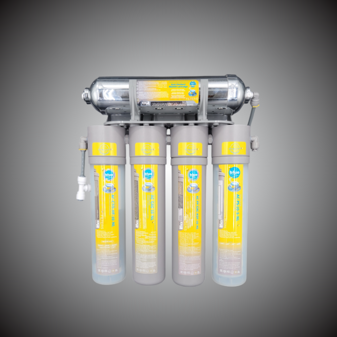 Bluefilters - UPS5/A 鋅盆底 - 四濾芯特強級濾水器加配超級抗氧化還原濾水器 (適合二十年以上屋苑使用)