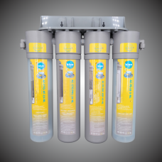Bluefilters - UPS4/A 鋅盆底 - 四濾芯特強級濾水器 (適合二十年以上屋苑使用)